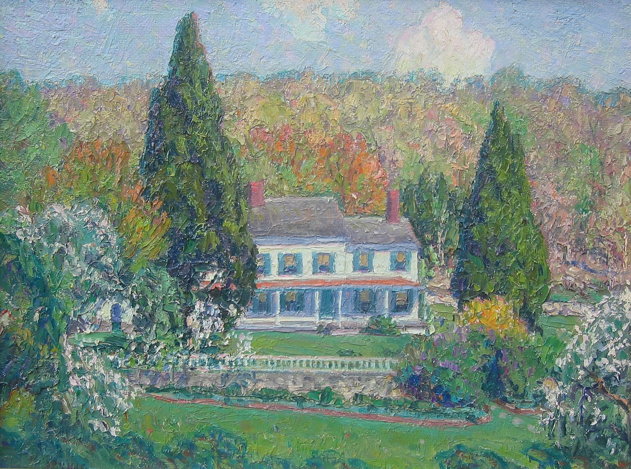 Wilson H. Irvine, Irvine's House
oil on board, 12" x 16"
signed, Irvine, lower left
JCA 5289
$3,000