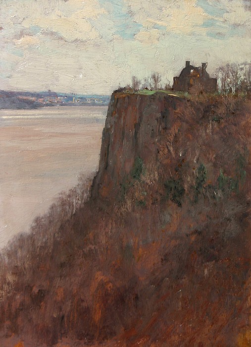 Allen Butler Talcott, Home on the Palisades
oil on panel, 16" x 12"
unsigned
ABT 077
$5,500