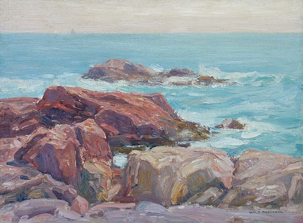 William S. Robinson, Gloucester, Mass, September 1930
oil on panel, 12" x 16"
signed, Wm.S.Robinson, lower right
KA WSR 10
$7,500