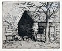 Bertram G. Bruestle, Country House
etching