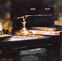 Edward B. Gordon, On My Piano
oil on board