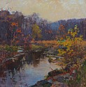 Peggy N. Root, Woodland Stream
oil on canvas