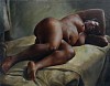 roberts reclining nude black