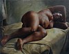 roberts reclining nude black