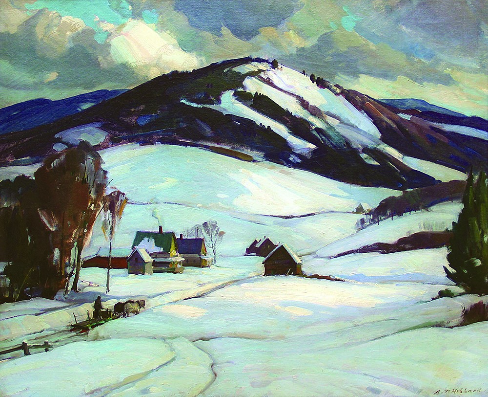 Aldro T. Hibbard, Winter Day
oil on canvas, 24" x 30"
signed A T Hibbard, l.l.
CN 1217.02
Sold