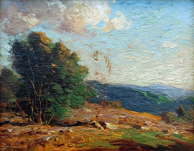 When We Look Up - Paintings with Wonderful Clouds - Installation View