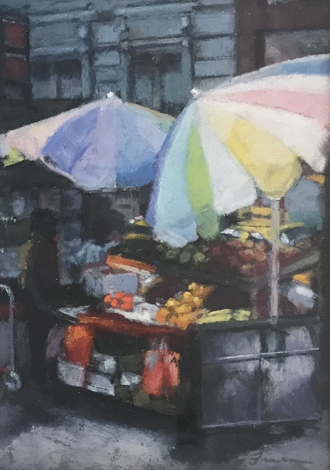 Laurel B. Friedmann, Plein Air Fruit
pastel, 6 3/4" x 4 3/4"
signed lower right
MR 0819.01
$600