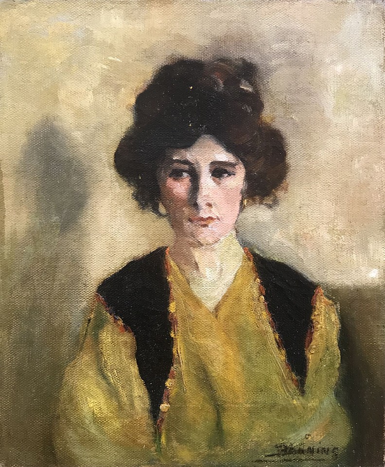 Beatrice Harper Banning, Cara Pia
oil on canvas, 12"" x 10""
JCA 3588
$1,500