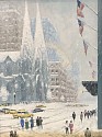 Michael Budden, Above St. Patrick's, 5th Avenue
oil on panel