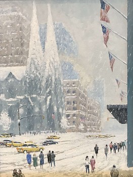 Michael Budden - Above St. Patrick's, 5th Avenue