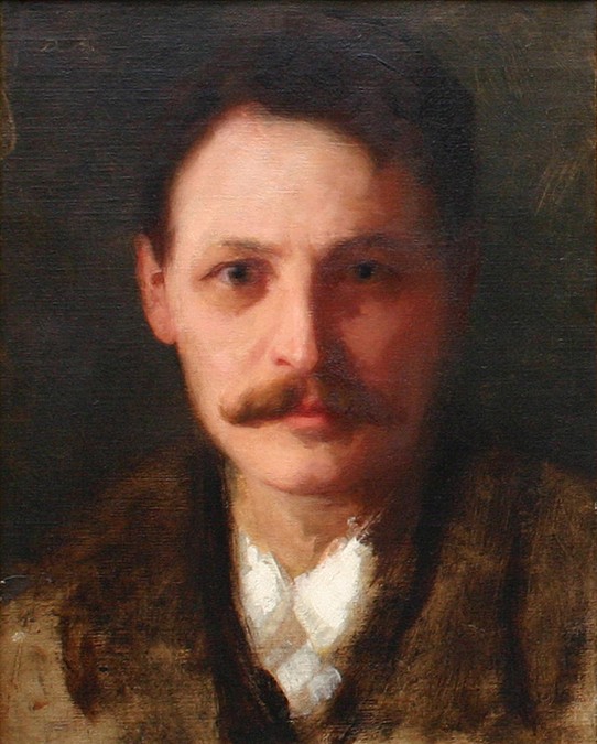 Dennis Miller Bunker, Head Study
oil on canvas, 10 1/2"" x 8 1/4""
JWC 08/11.03
$85,000