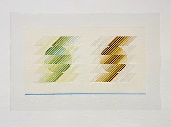 Sewell Sillman - 2 Orbs and Blue Line