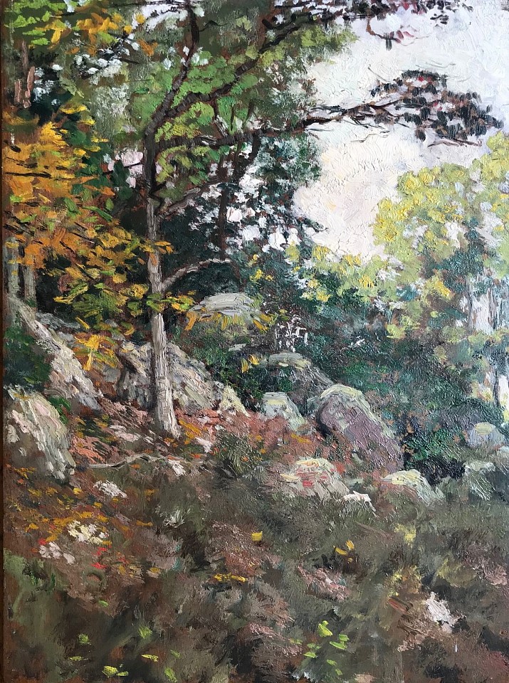 Allen Butler Talcott, Woodland Hillside
oil on panel, 16"" x 12""
ABT 209
$4,500