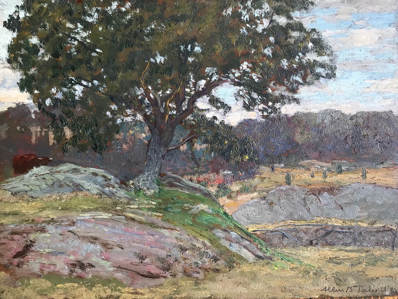 Allen Butler Talcott, Rocky Pasture, 1904
oil on panel, 12"" x 16""
ABT 208
$4,800