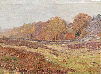 Allen Butler Talcott - Morning Mists, Autumn, 1904