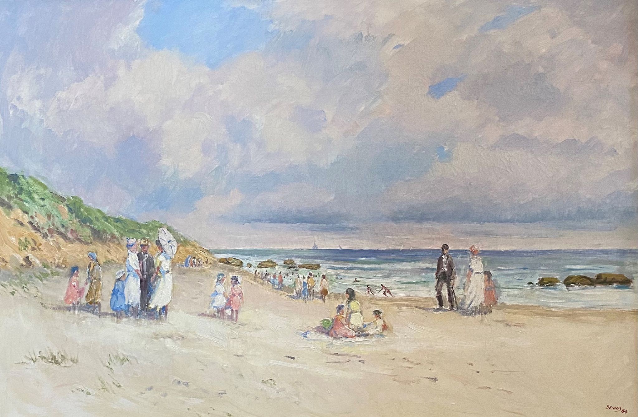 p 258 30 Return Address Labels Watercolor Beach Painting Buy3 get1 free 
