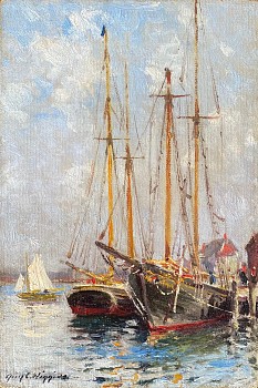 Guy C. Wiggins - On the Waterfront, Gloucester