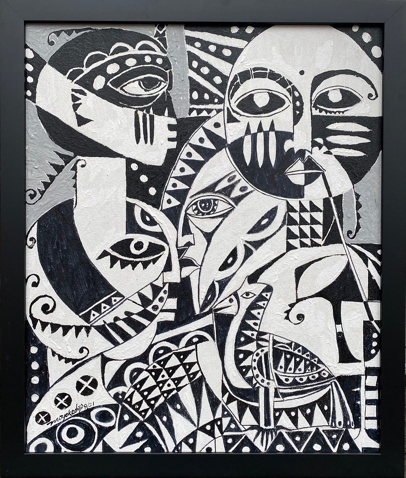 Moyo Okediji, Say It Now, 2021
oil on canvas, 29"" x 24""
JCA 6615
$5,000