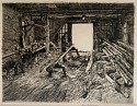 Louis Wolchonok, The Old Mill, Lyme, CT
etching on paper