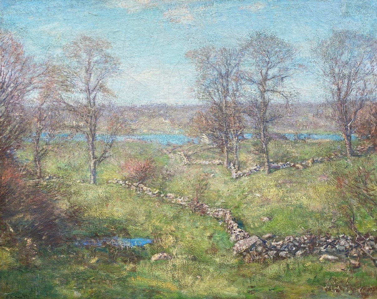 Charles Harold Davis, Springtime in Mystic
oil on canvas, 29"" x 36""
JCAC 6712
$18,000