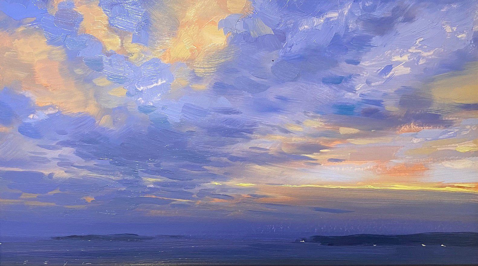 Ralf Feyl, Late Summer Sky
oil on board, 7"" x 12""
JCA 6678.03
$1,250