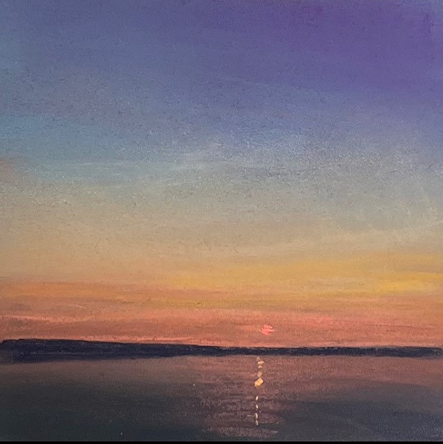 Donna Levinstone, Sunset
pastel on paper, 4"" x 4""
DL 1123.06
$450