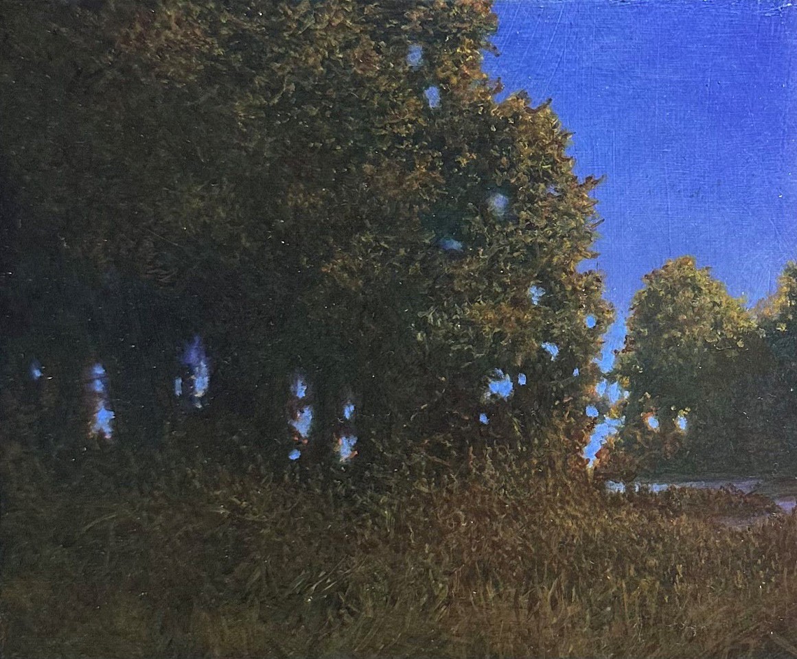 William Shattuck, Early Evening Autumn Light
oil on panel, 5"" x 6""
WS 1123.09
$2,800