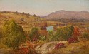 Aaron Draper Shattuck, Monument Mountain from the Valley
oil on board