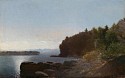 Aaron Draper Shattuck, Sunset on the Coast of Maine
oil on canvas laid down on board