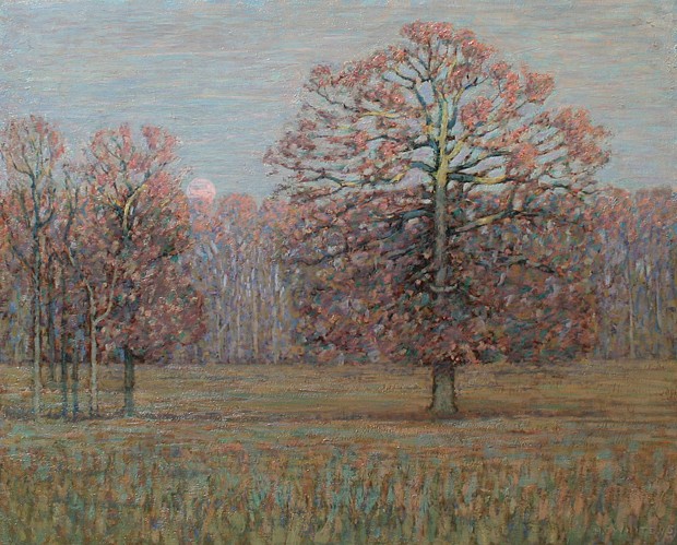 Henry Cooke White, Moonrise
oil on panel, 26 1/4"" x 32 1/2""
signed, H.C. White and dated '95, lower right
GW 07/10.01
$22,000
