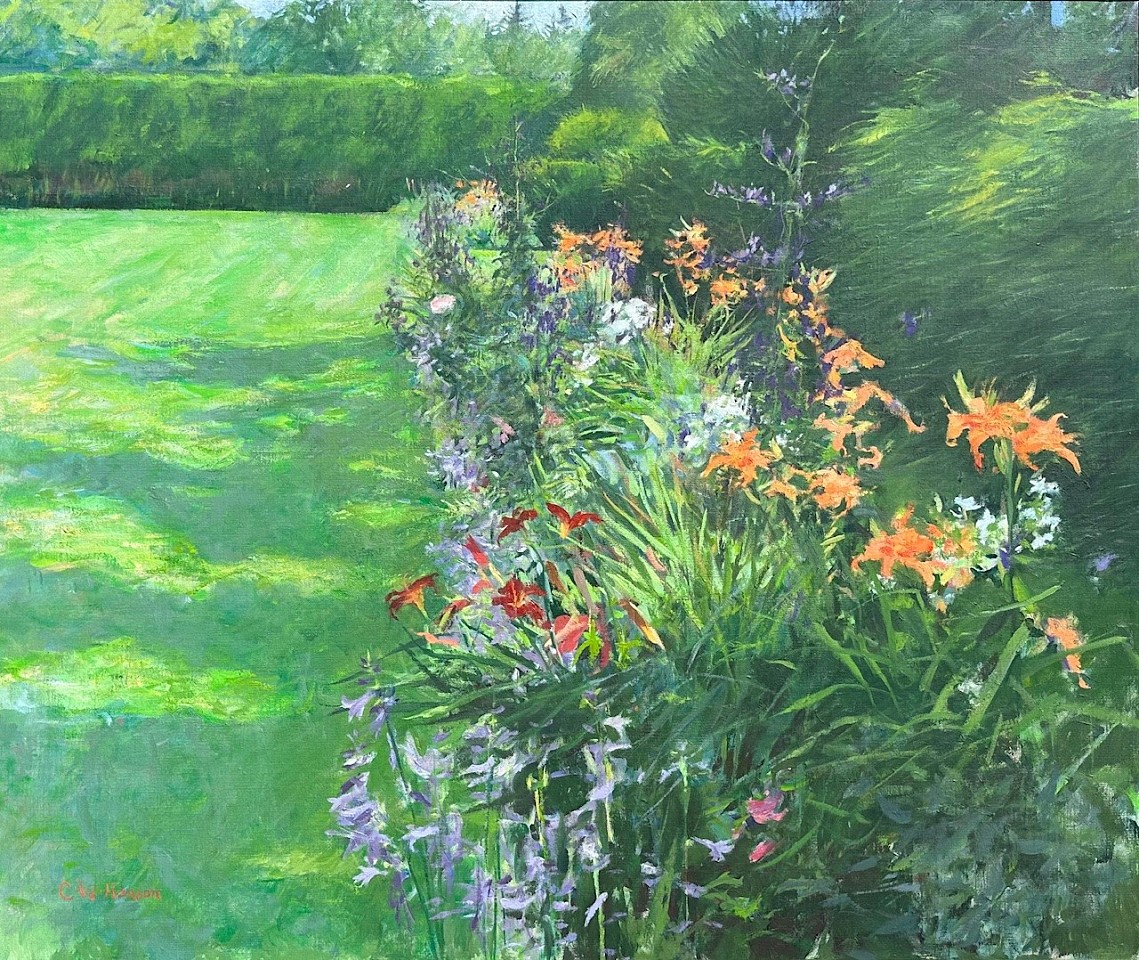 Curtis W. Hanson, Sunlit Garden
oil on canvas, 30 1/2"" x 36 1/4""
JCAC 6902
$6,000