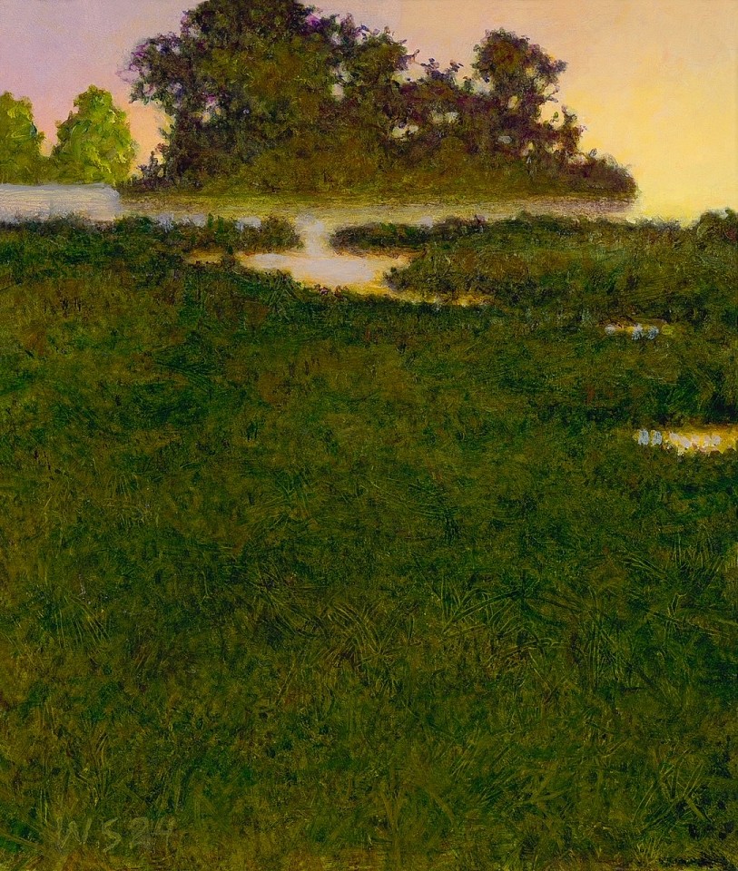 William Shattuck, Morning Light on the River
oil on panel, 6"" x 5""
WS1124.03
$2,800