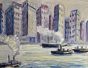 Charles Vezin, Manhattan
oil on board