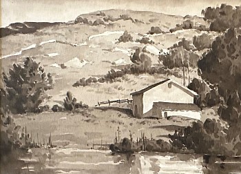 connecticut artists:&nbsp;Bertram G. Bruestle Barn on Czikowsky's Hill