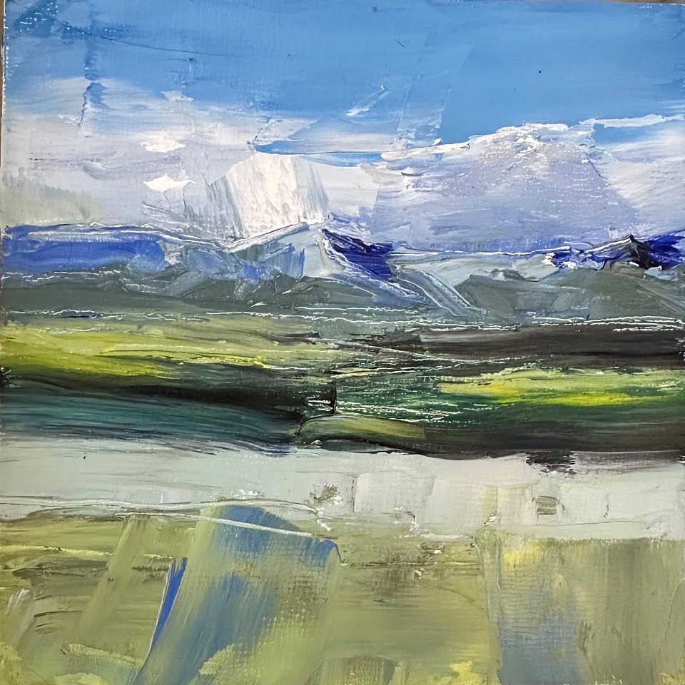 Helen Cantrell, Wind River Range
oil on board, 6"" x 6""
HC 1124.01
$450