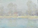 Lawrence Mazzanovich, River Mists
oil on canvas