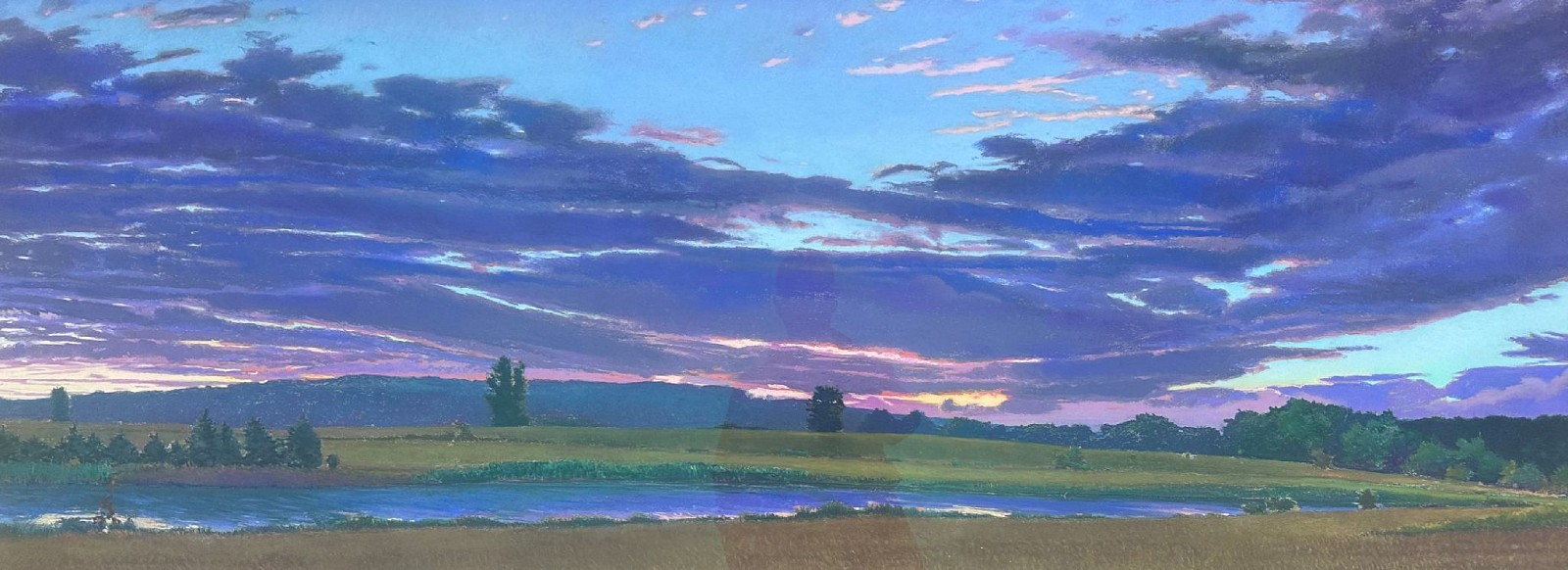 Charles Basham, Late Summer Evening, 1988
pastel on paper, 30"" x 80""
JWC 0525.01
$22,000