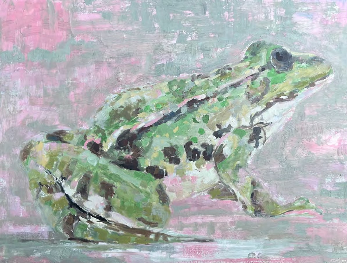 Brian Keith Stephens, kiss me, 2024
oil on panel, 11.5"" x 15""
BKS 0625.21
$3,500