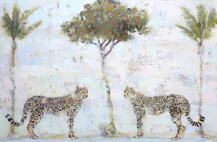 Brian Keith Stephens, Summer in Sicily, 2020
oil on cotton, 48"" x 72""
BKS 0625.22
$34,000