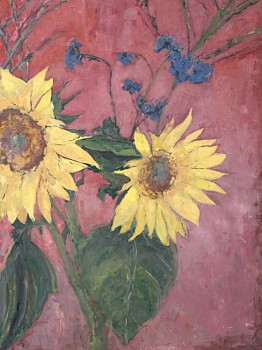 contemporary:&nbsp;Brian Keith Stephens Sunflowers on Wednesday, 2025