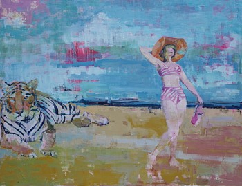 contemporary:&nbsp;Brian Keith Stephens Lazy Sunbathers, 2019