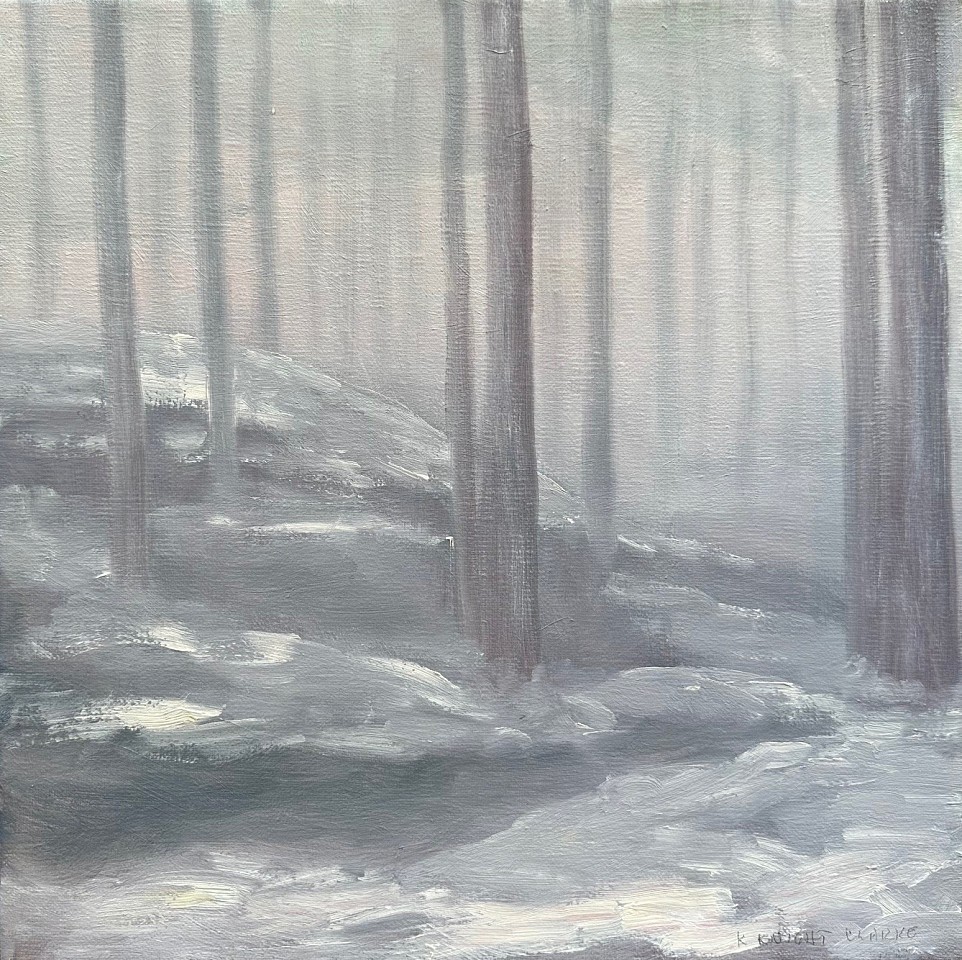 Kay Knight Clarke, Snowy Woods
oil on canvas, 12"" x 12""
KC 1125.01
$600