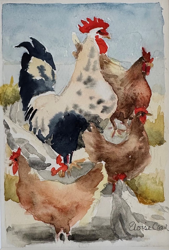 Eloise Clark, Harem
watercolor on paper, 7"" x 5""
EC1125.04
$600