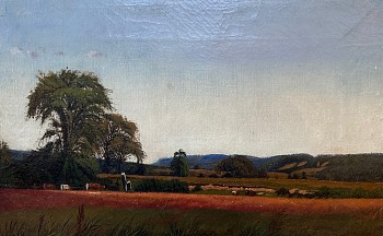 Work: James McDougal Hart Connecticut Landscape Att to Hart