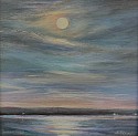 Nancy Pinney, Moonrise
oil on board
