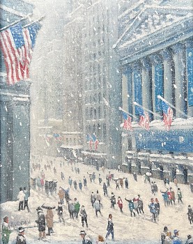 Work: Michael Budden Wall Street Winter