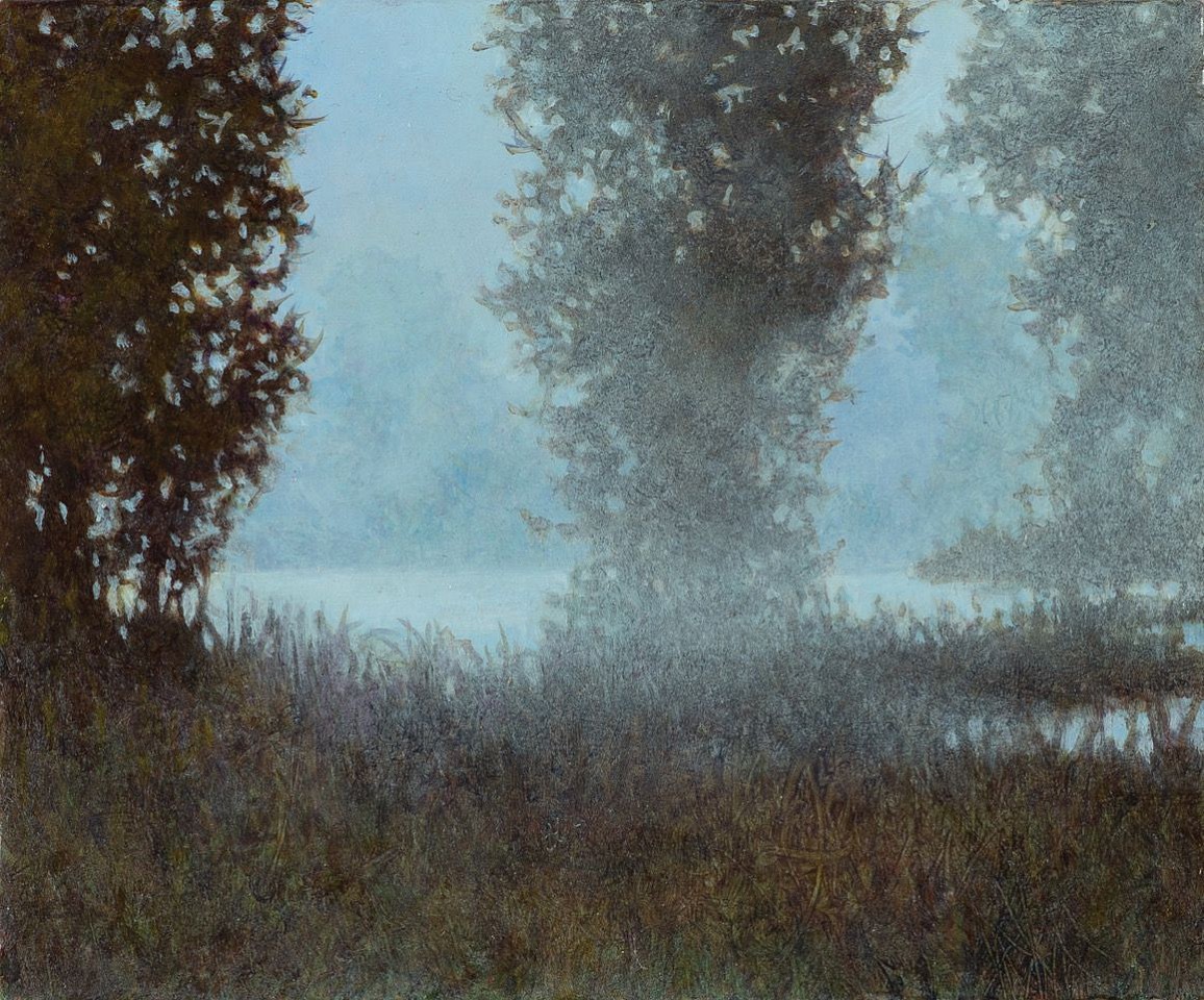 Wiliam Shattuck, Drifting Fog
oil on panel, 5"" x 6""
WS 1123.05
$2,800