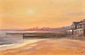Nancy Pinney, Indian Summer Sunset, Old Lyme
oil on board