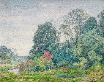 Wilson H. Irvine -&nbsp;Summer Day, Lyme