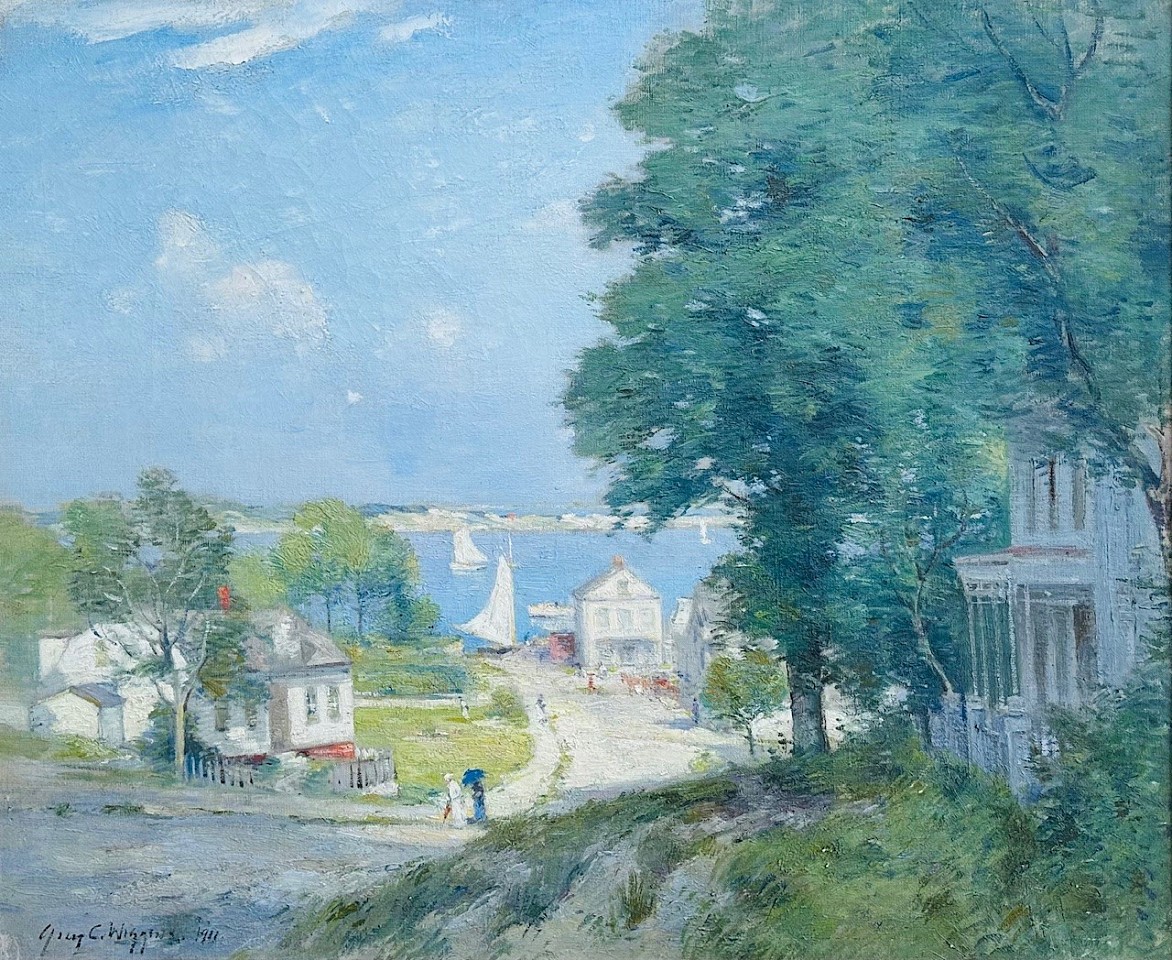 Guy C. Wiggins, Main Street, Noank, 1911
oil on canvas, 25"" x 30""
TL 0625.01
$125,000